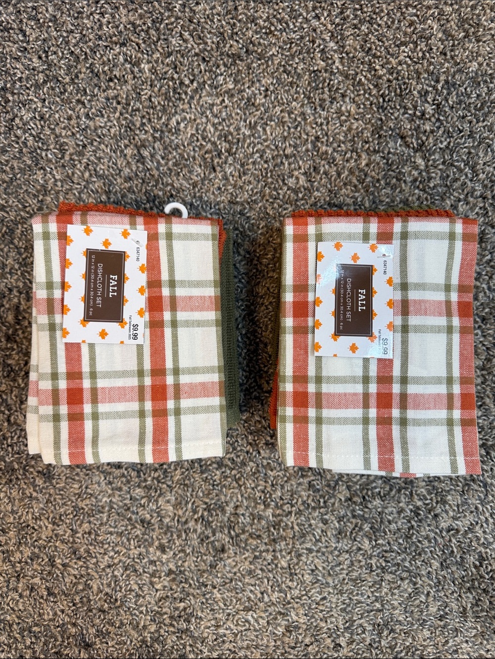 Hobby Lobby Fall Thanksgiving Dishcloth Set